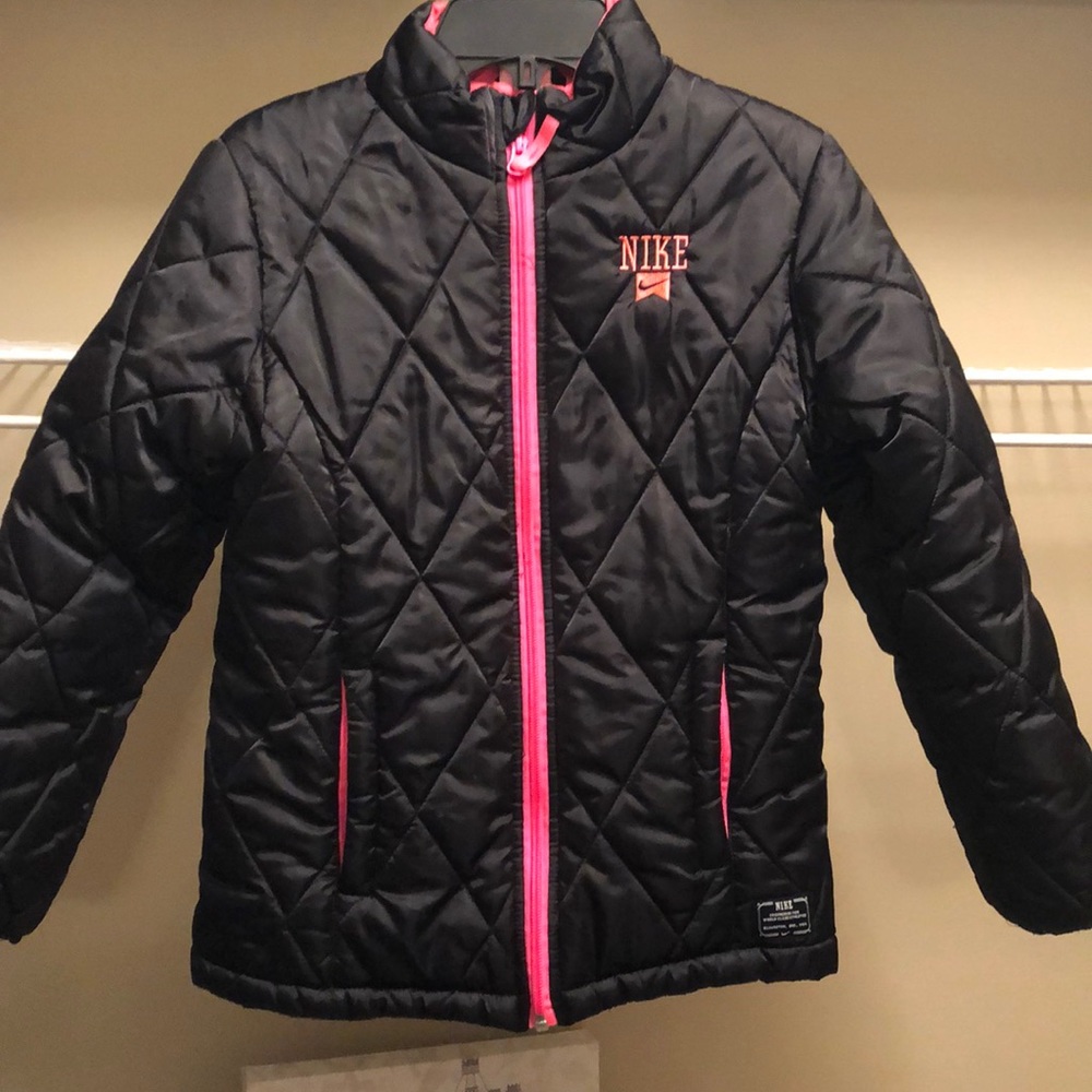 Nike Quilted Coat with Phone Pocket